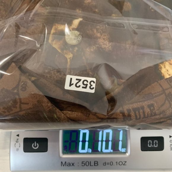 Columbia Hunting Gear Men’s Button Up Large Brown Elk Dear Woods Print Heavyweig - Picture 12 of 12